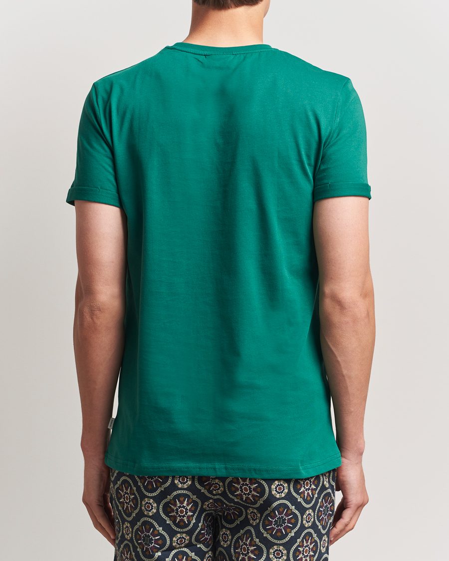 Homme | T-shirts | LES DEUX | Norregaard Contrast T-Shirt Evergreen