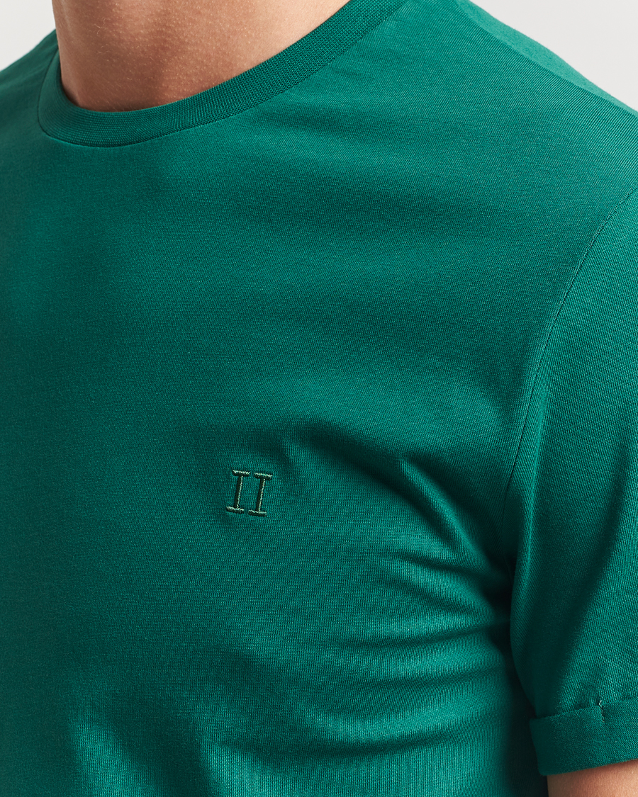 Homme | T-shirts | LES DEUX | Norregaard Contrast T-Shirt Evergreen