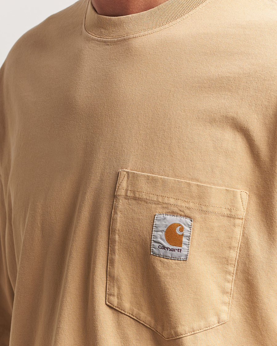 Homme | T-shirts | Carhartt WIP | Hudson Pocket T-Shirt Dusty Brown