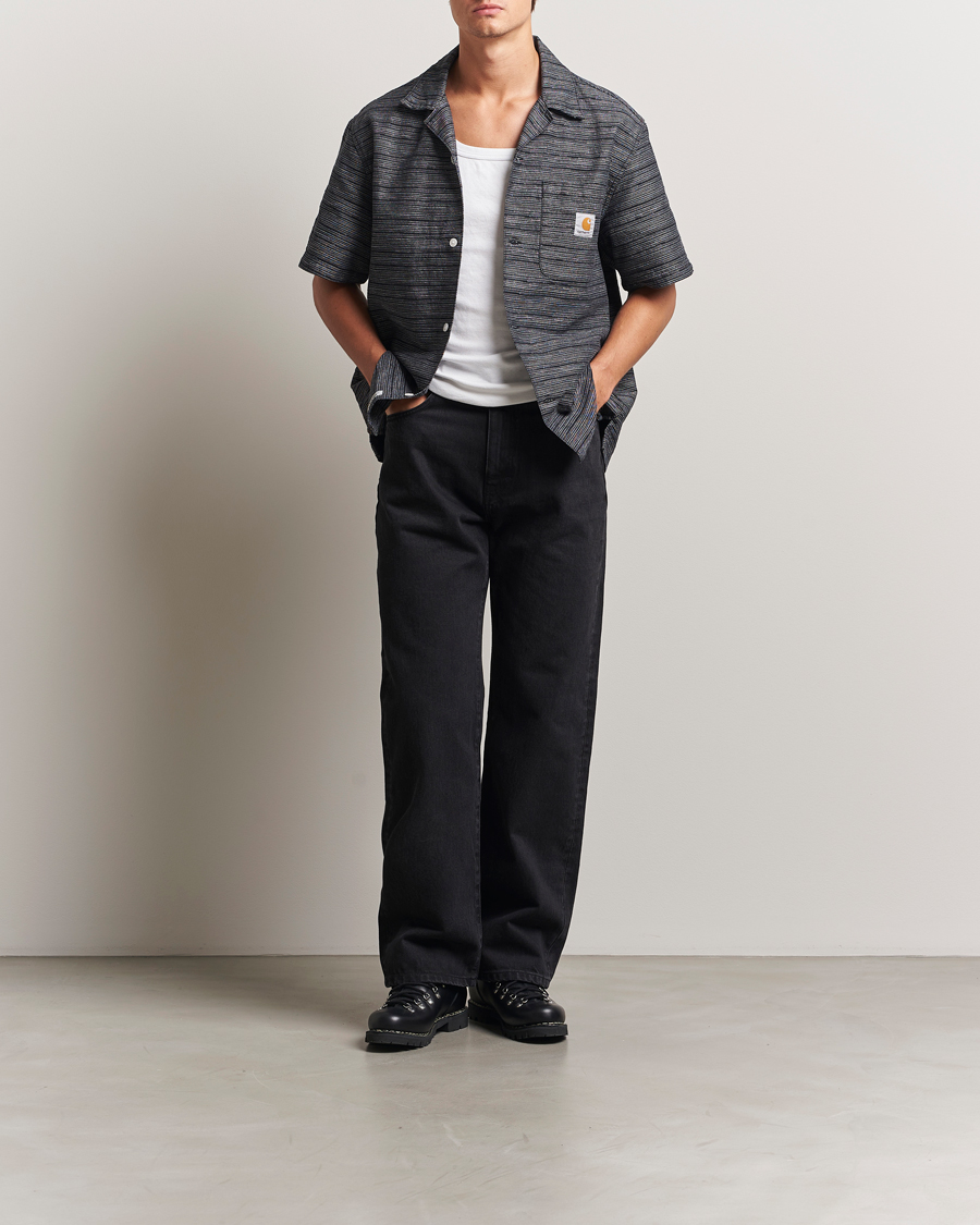 Heren | Overhemden | Carhartt WIP | Gellar Short Sleeve Shirt Black