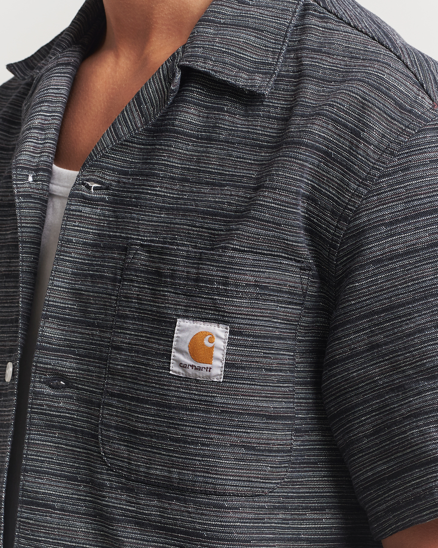 Heren | Overhemden | Carhartt WIP | Gellar Short Sleeve Shirt Black