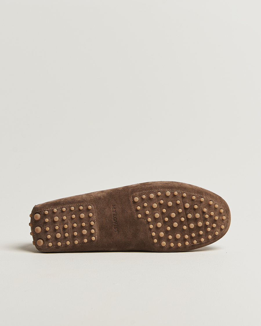 Homme | Mocassins | Myrqvist | Tofta Car Shoe Taupe Suede
