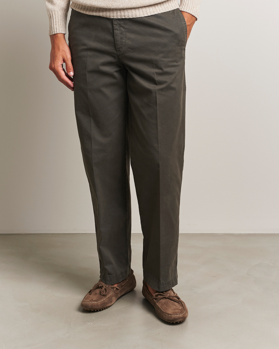 Homme | Mocassins | Myrqvist | Tofta Car Shoe Taupe Suede