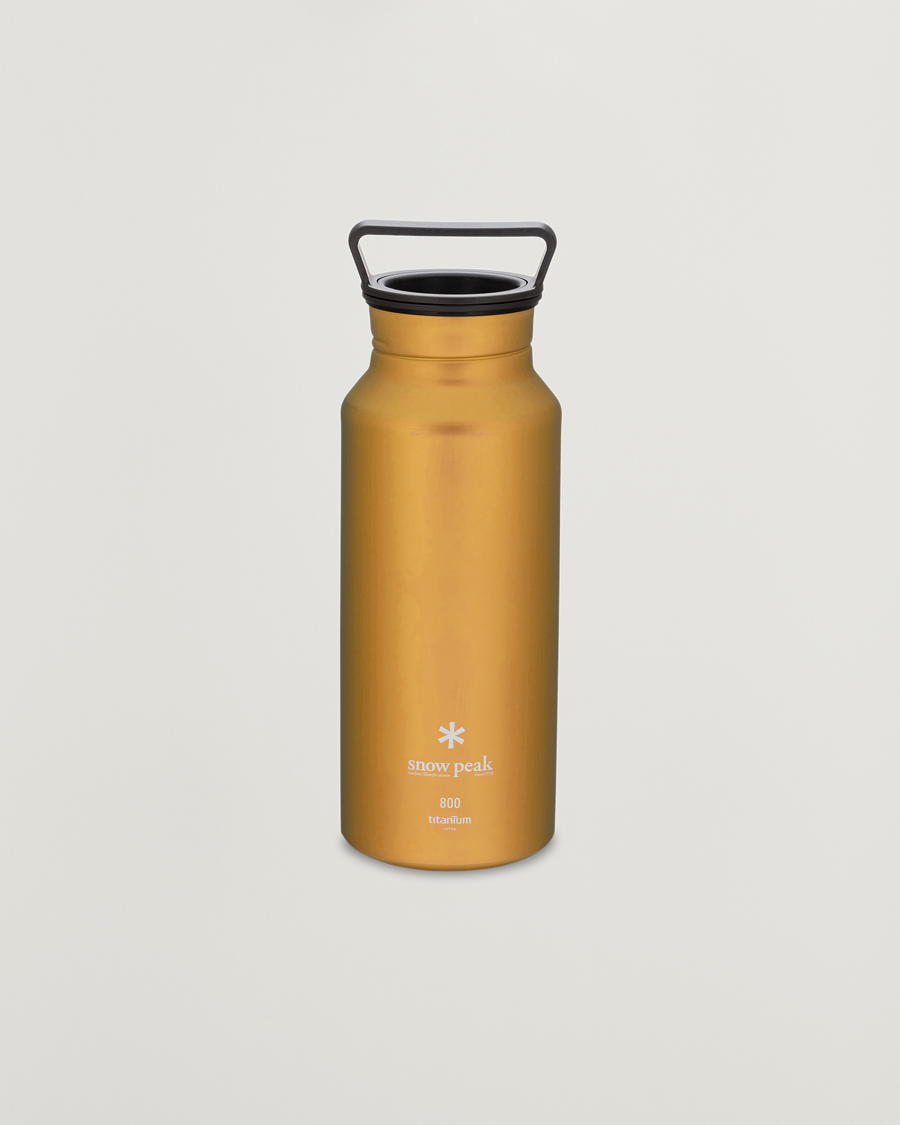 Homme | Outdoor living | Snow Peak | Aurora Bottle 800 Yellow