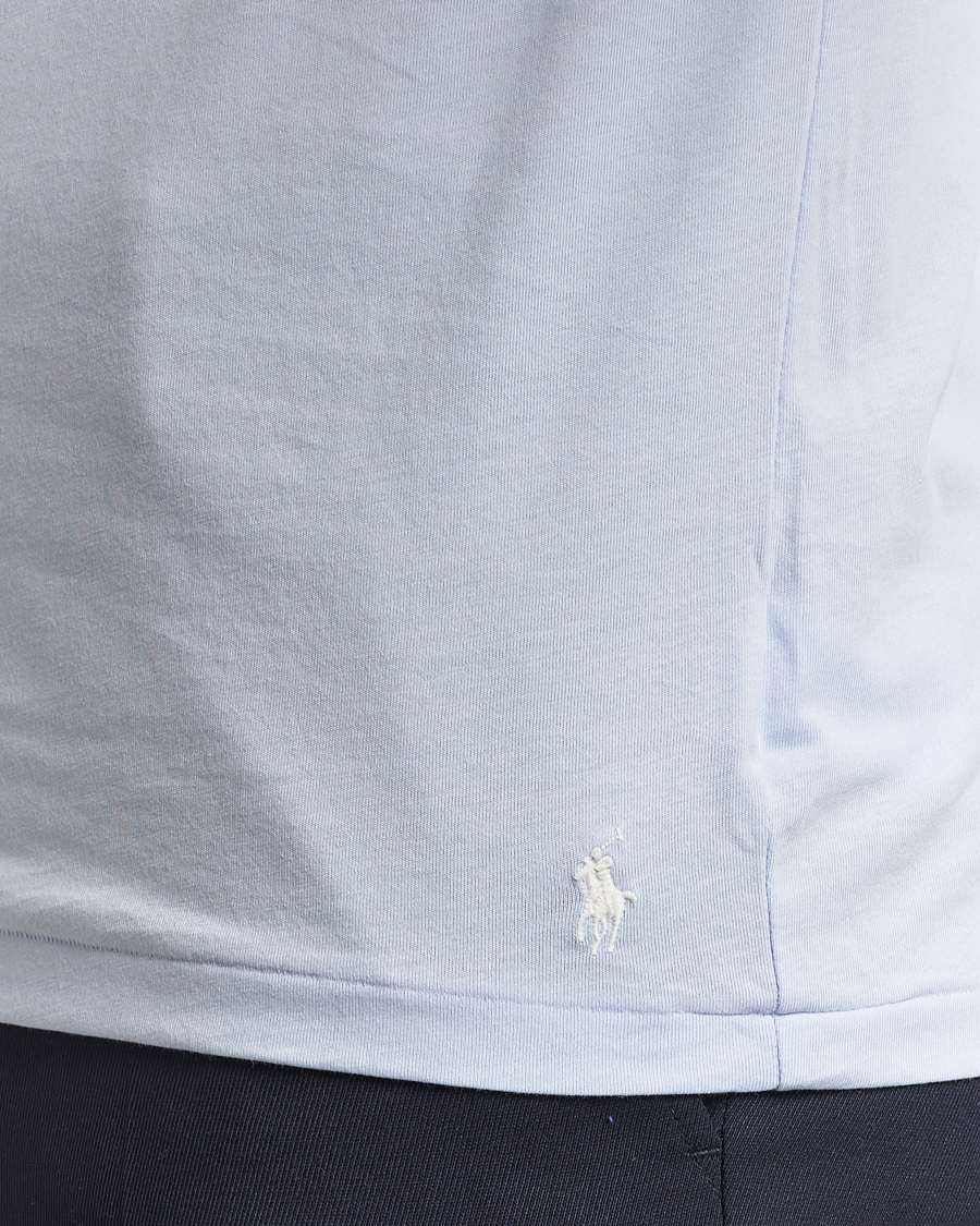 Heren | T-shirts | Polo Ralph Lauren | 3-Pack Crew Neck T-shirt Navy/White/Blue