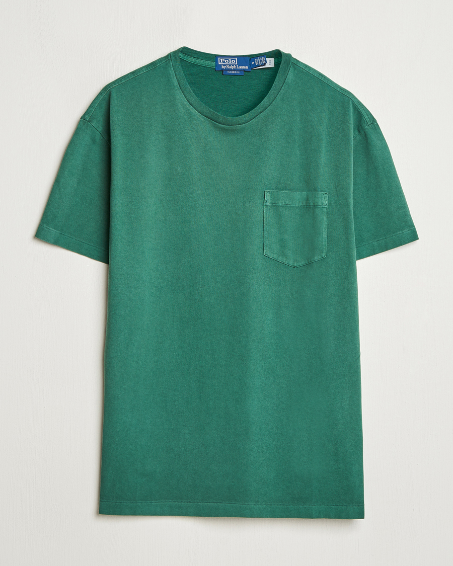Homme | T-shirts | Polo Ralph Lauren | Washed Classic Fit Pocket Tee Washed Forest