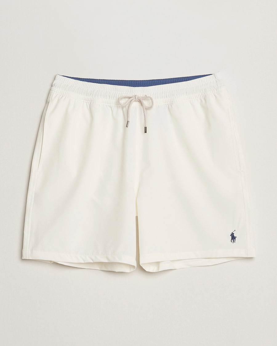 Homme | Maillots De Bain | Polo Ralph Lauren | Traveler Recycled Swimshorts Pale Cream