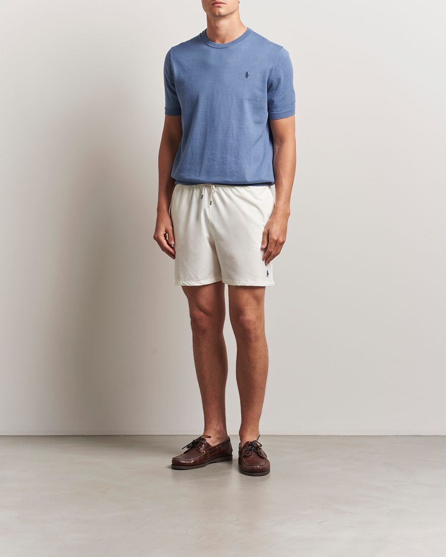 Homme | Maillots De Bain | Polo Ralph Lauren | Traveler Recycled Swimshorts Pale Cream