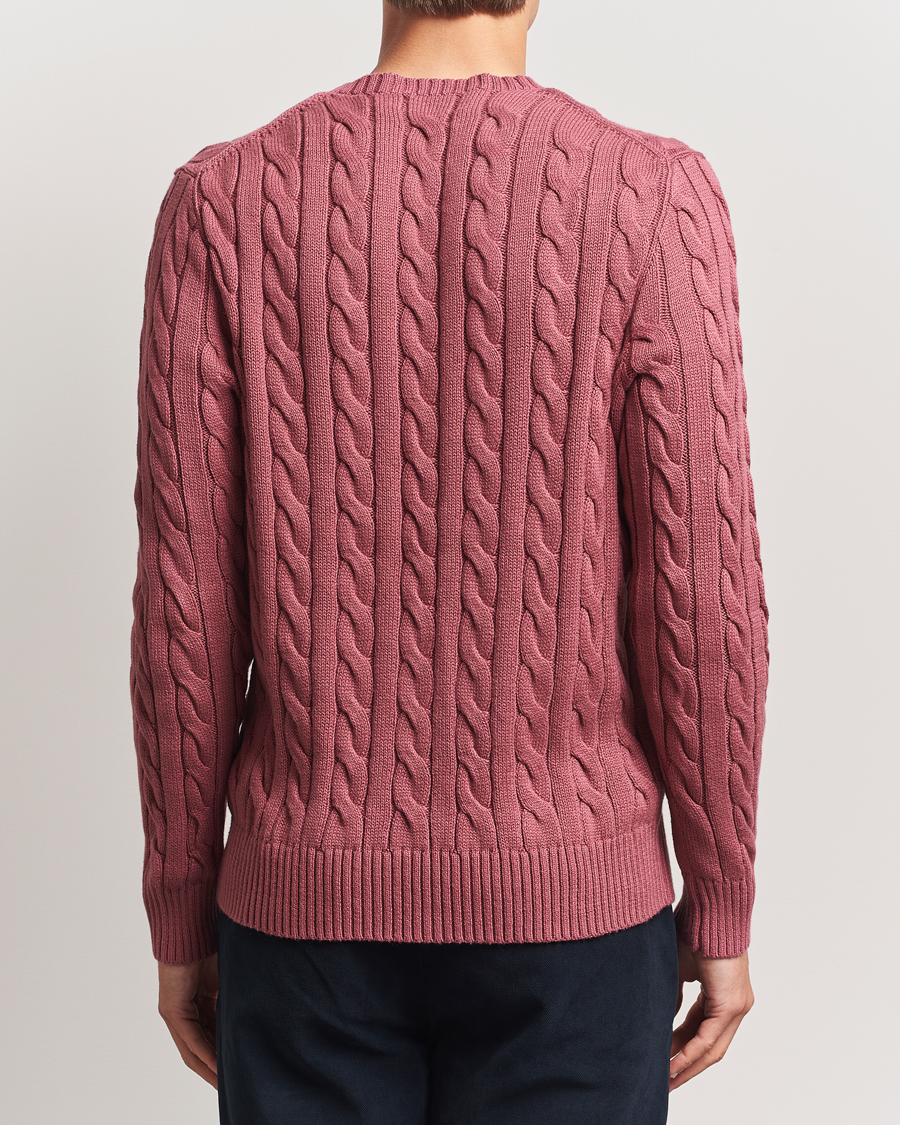Homme | Pulls Et Tricots | Polo Ralph Lauren | Cotton Cable Pullover Prune Juice