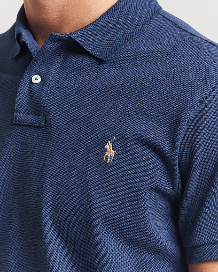 Heren | Polo's | Polo Ralph Lauren | Slim Fit Polo Rustic Navy