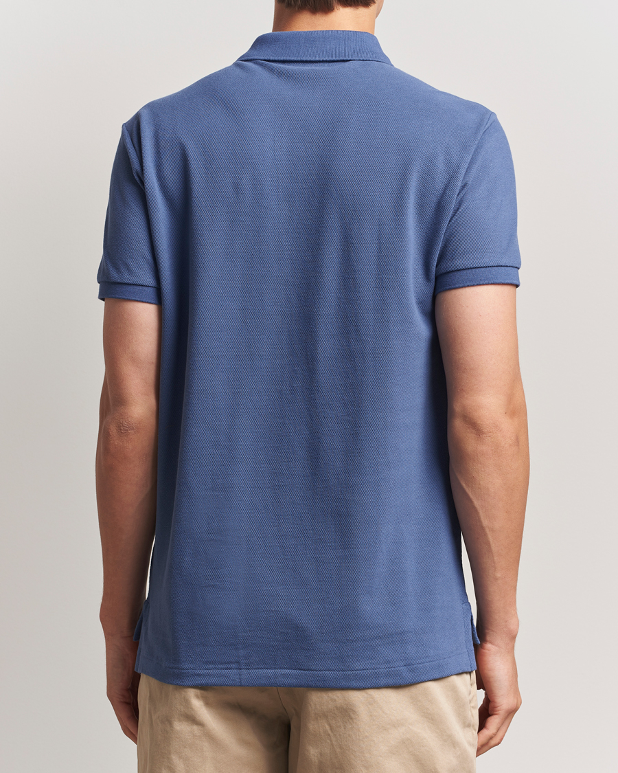 Heren | Polo's | Polo Ralph Lauren | Slim Fit Polo Earth Blue