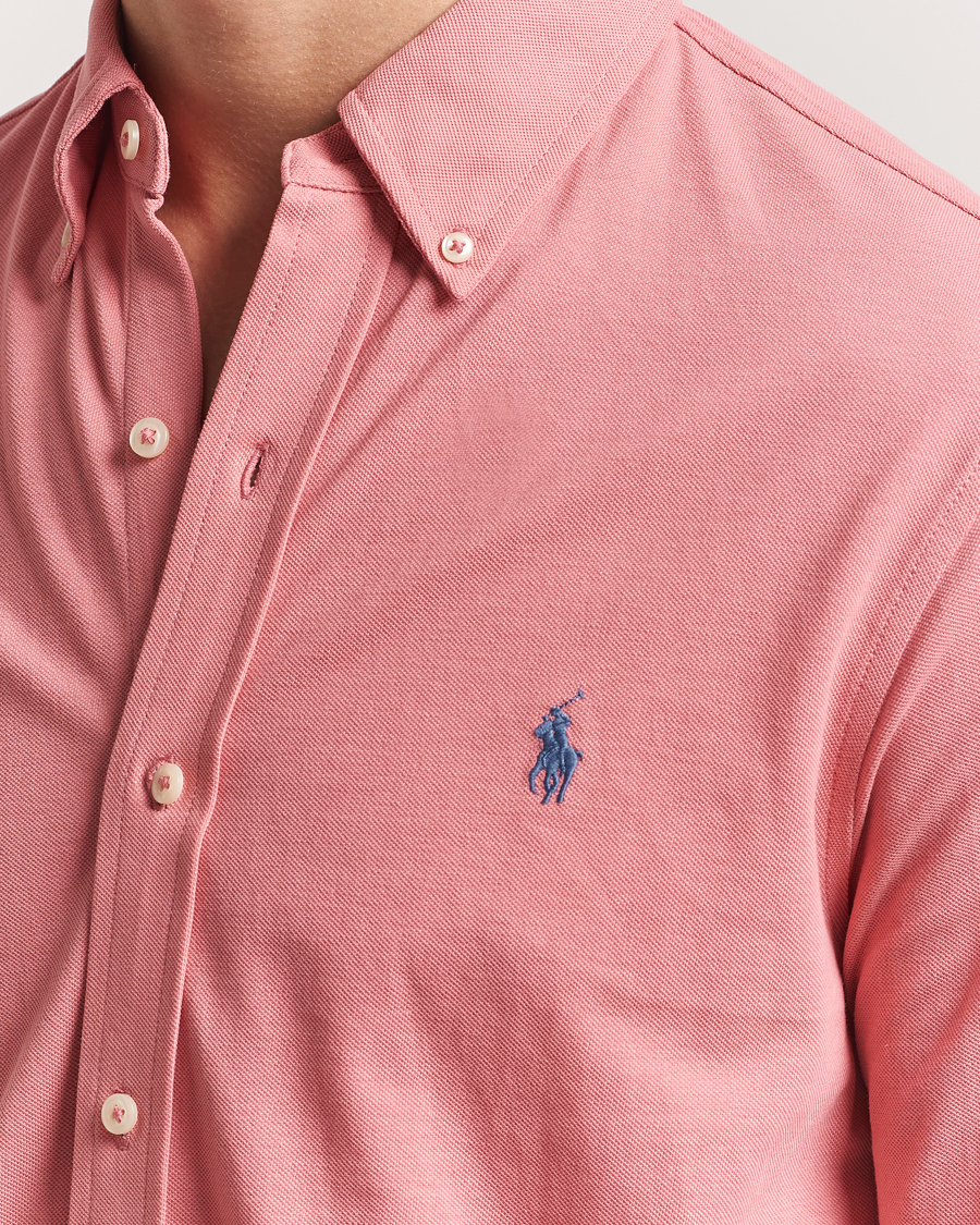 Heren | Overhemden | Polo Ralph Lauren | Featherweight Mesh Shirt Desert Rose
