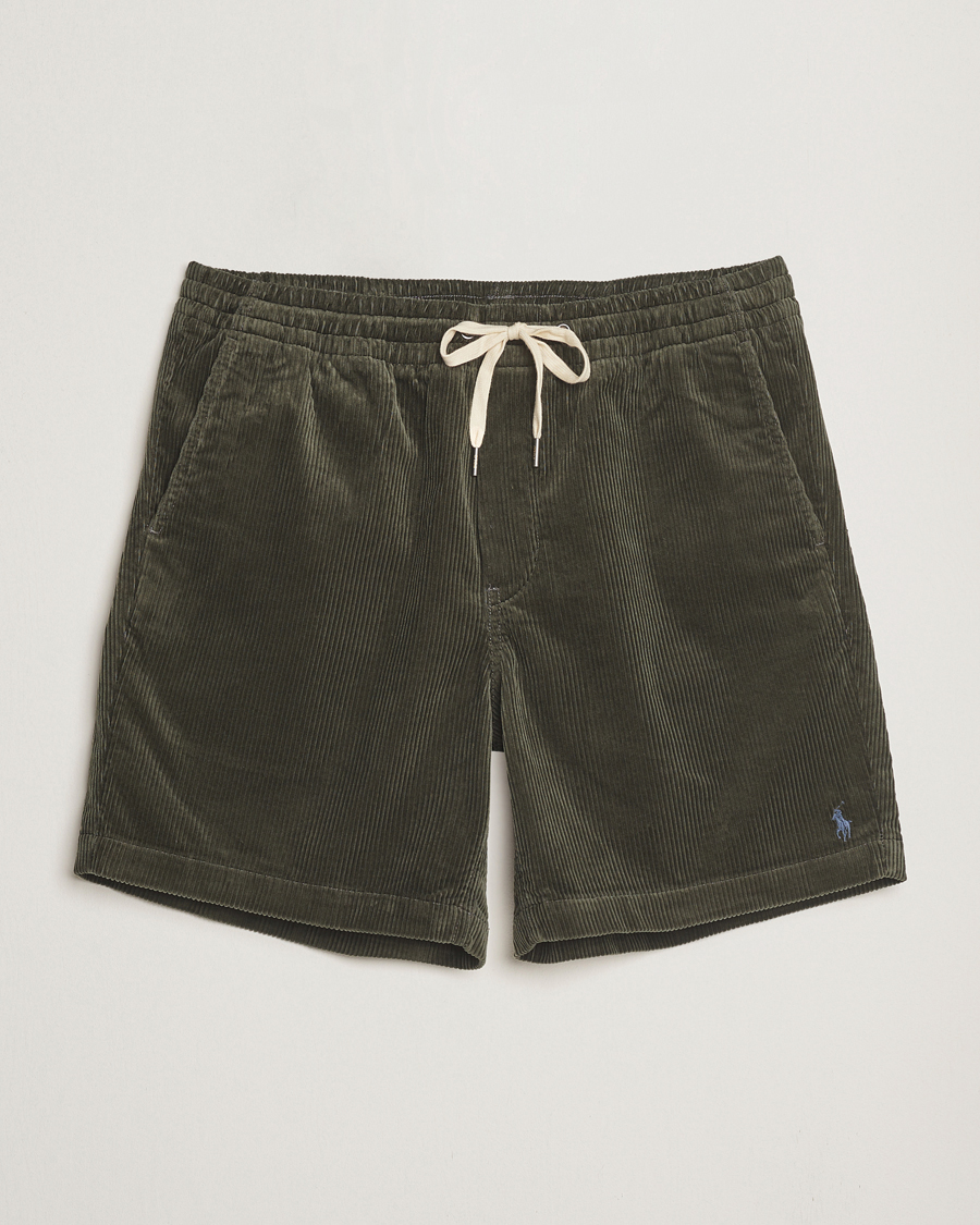Homme | Shorts | Polo Ralph Lauren | Prepster Corduroy Drawstring Shorts Dark Metal