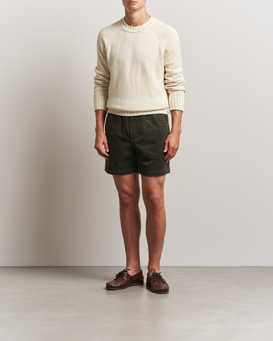 Homme | Shorts | Polo Ralph Lauren | Prepster Corduroy Drawstring Shorts Dark Metal