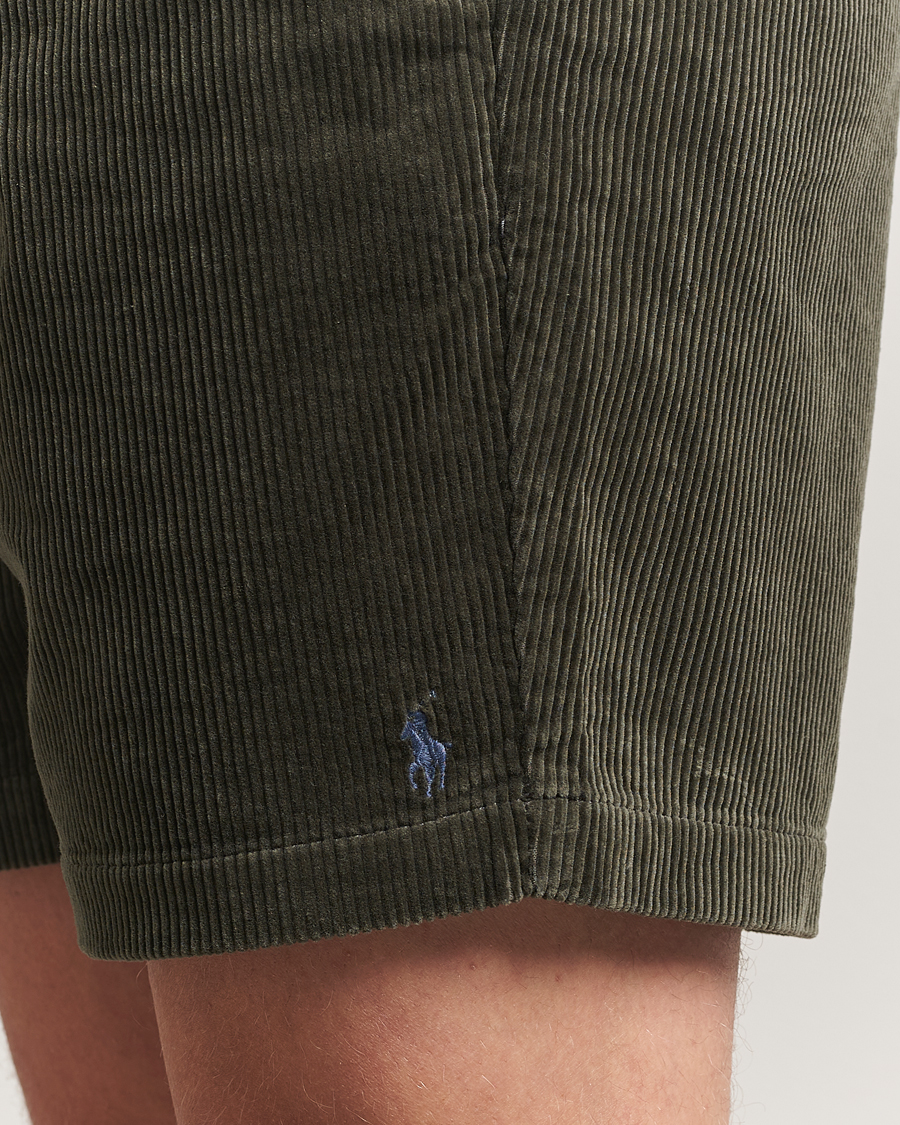 Homme | Shorts | Polo Ralph Lauren | Prepster Corduroy Drawstring Shorts Dark Metal
