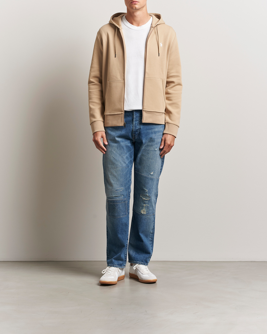 Homme | Pulls Et Tricots | Polo Ralph Lauren | Full-Zip Hoodie Vintage Khaki