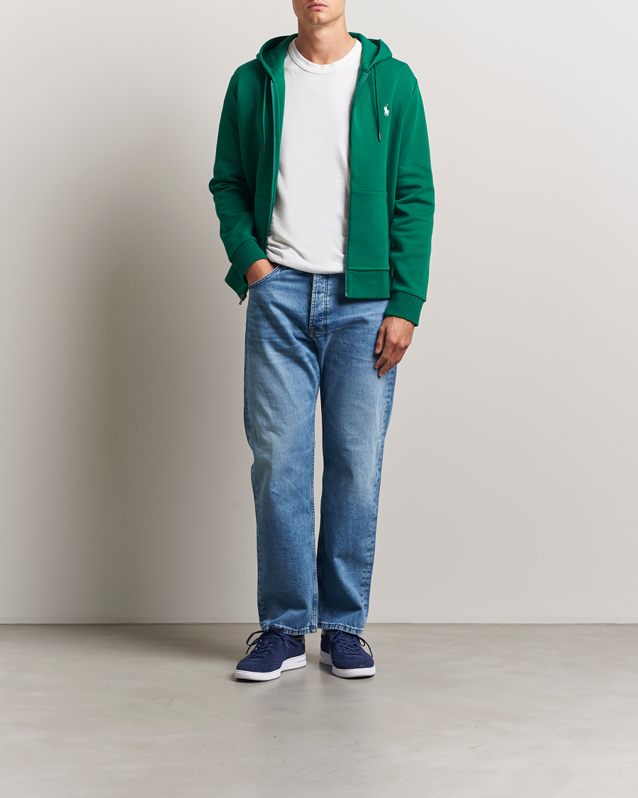 Homme | Pulls Et Tricots | Polo Ralph Lauren | Full-Zip Hoodie Tennis Green