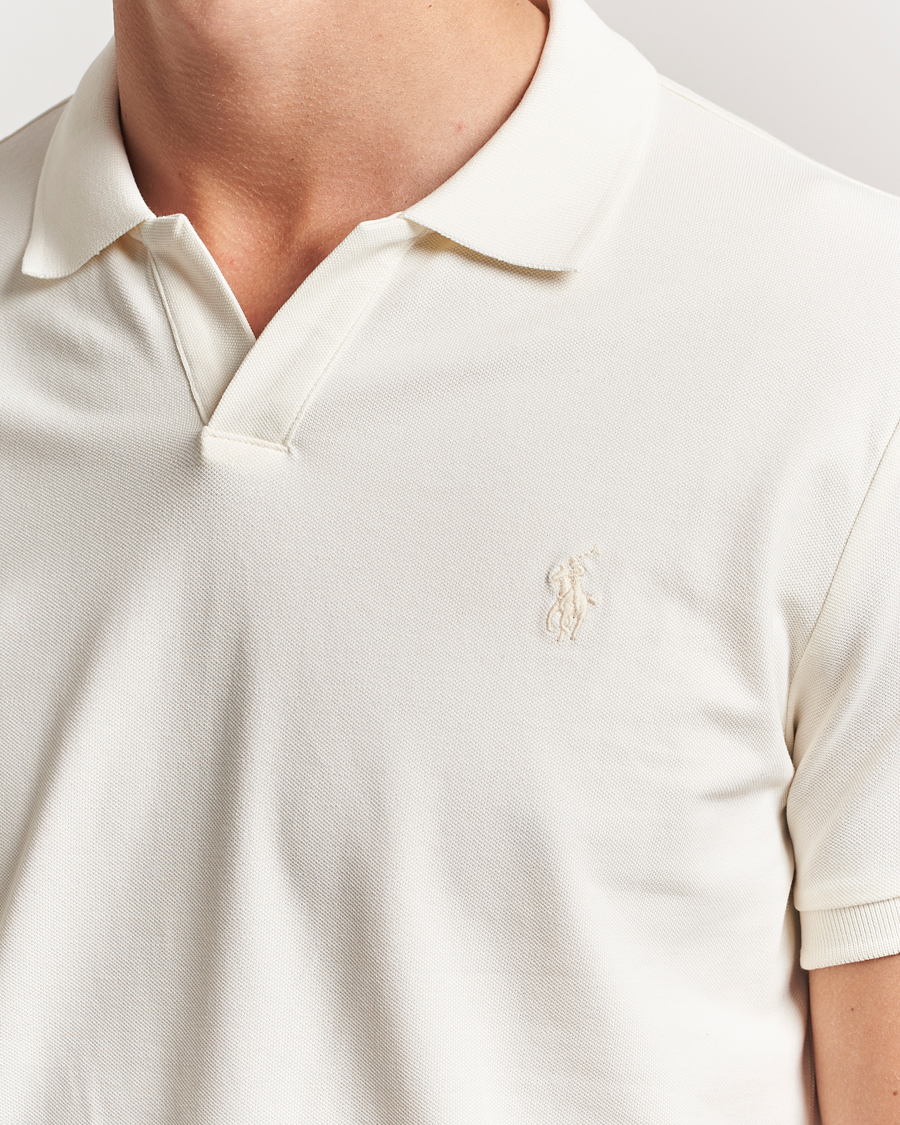 Homme | Polos | Polo Ralph Lauren | Johnny Short Sleeve Polo Pale Cream