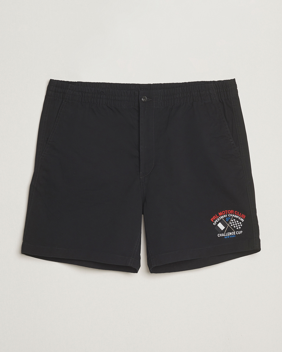 Homme | Shorts | Polo Ralph Lauren | Prepster Flat Front Shorts Polo Black/Motor Club