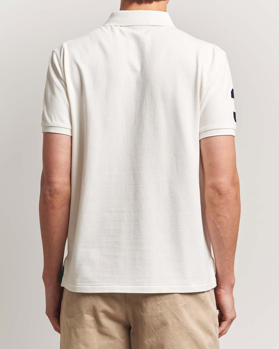 Homme | Polos | Polo Ralph Lauren | Custom Slim Diagonal Stripe Polo Nevis/Washed Forest