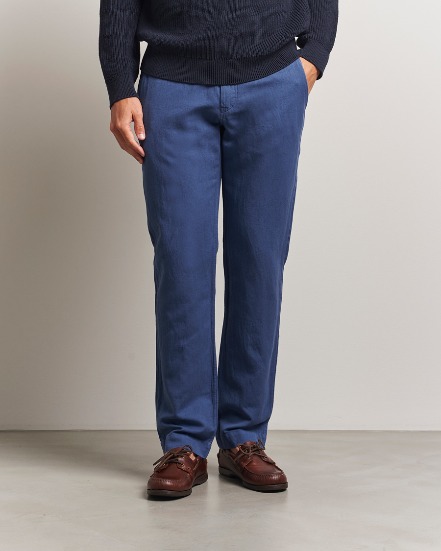 Homme | Pantalons | Polo Ralph Lauren | Bedford Cotton/Linen Straight Fit Pants Old Royal