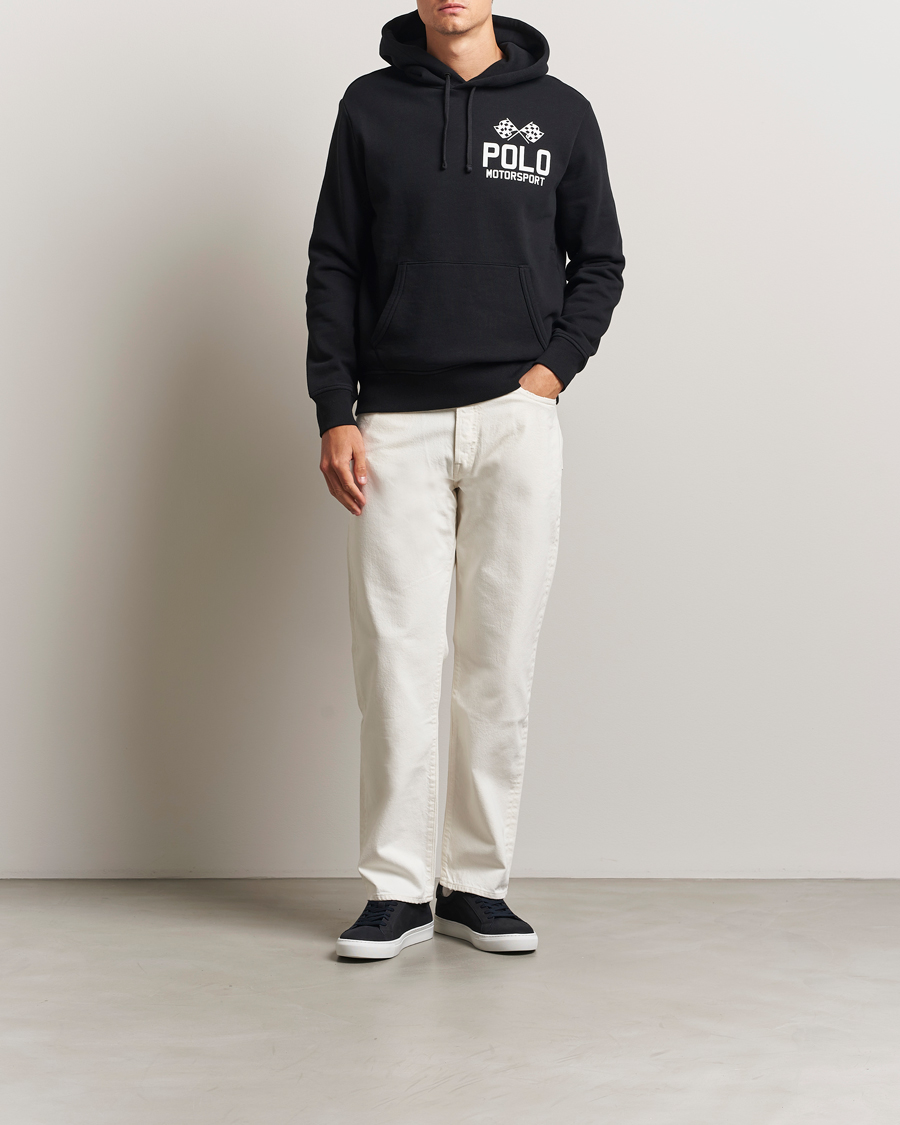 Heren | Truien | Polo Ralph Lauren | RL Motorsport Hoodie Polo Black