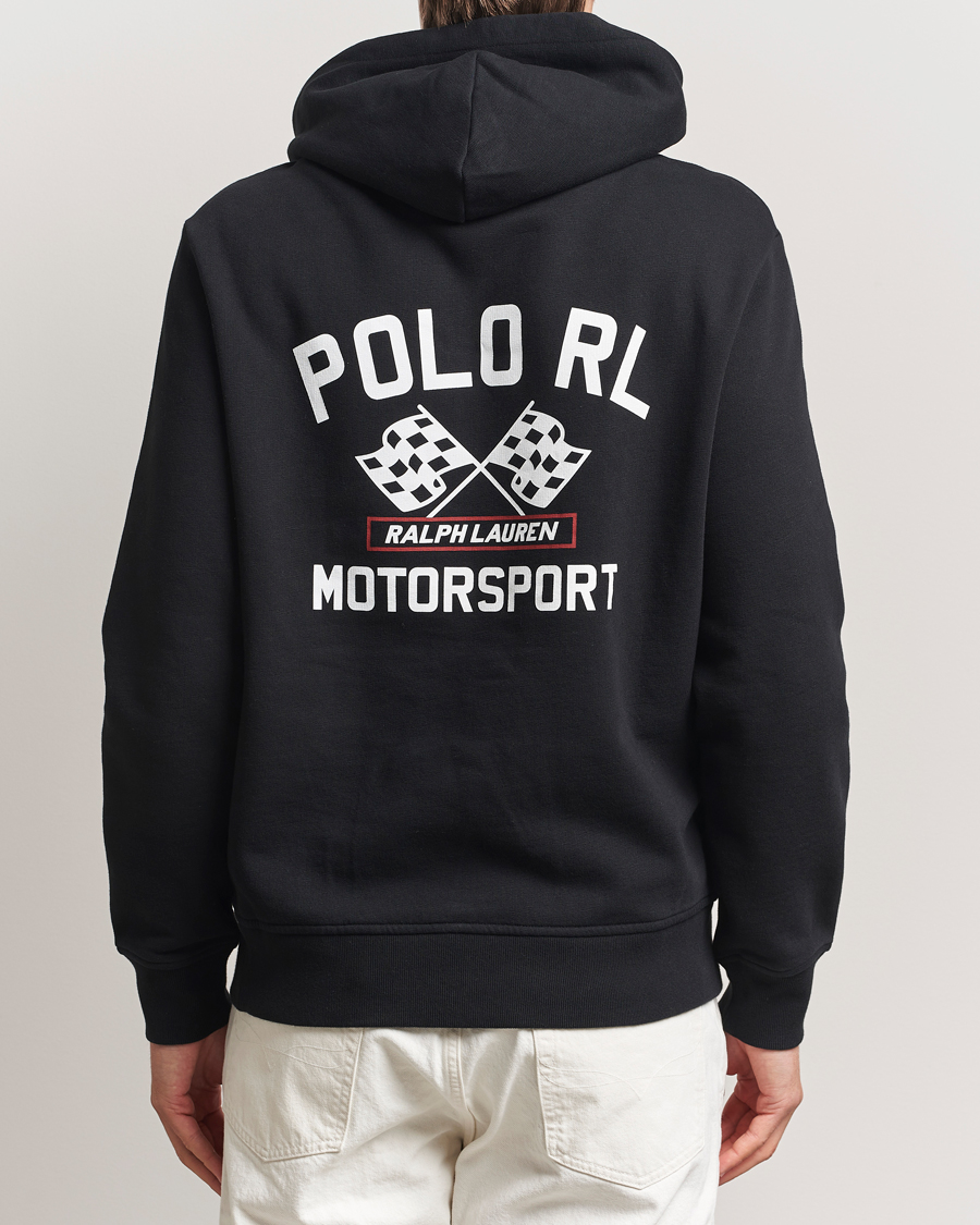 Heren | Truien | Polo Ralph Lauren | RL Motorsport Hoodie Polo Black