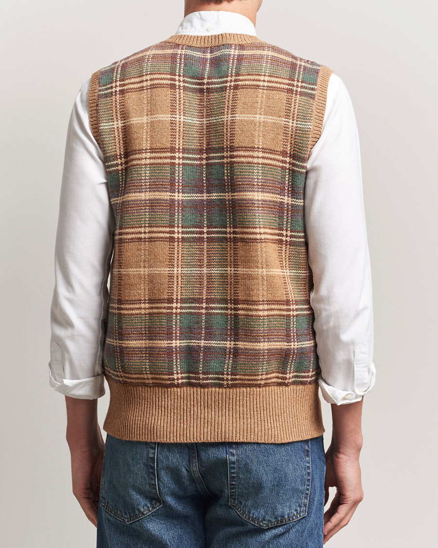 Homme | Pulls Et Tricots | Polo Ralph Lauren | Wool/Cotton Vest Tan Combo