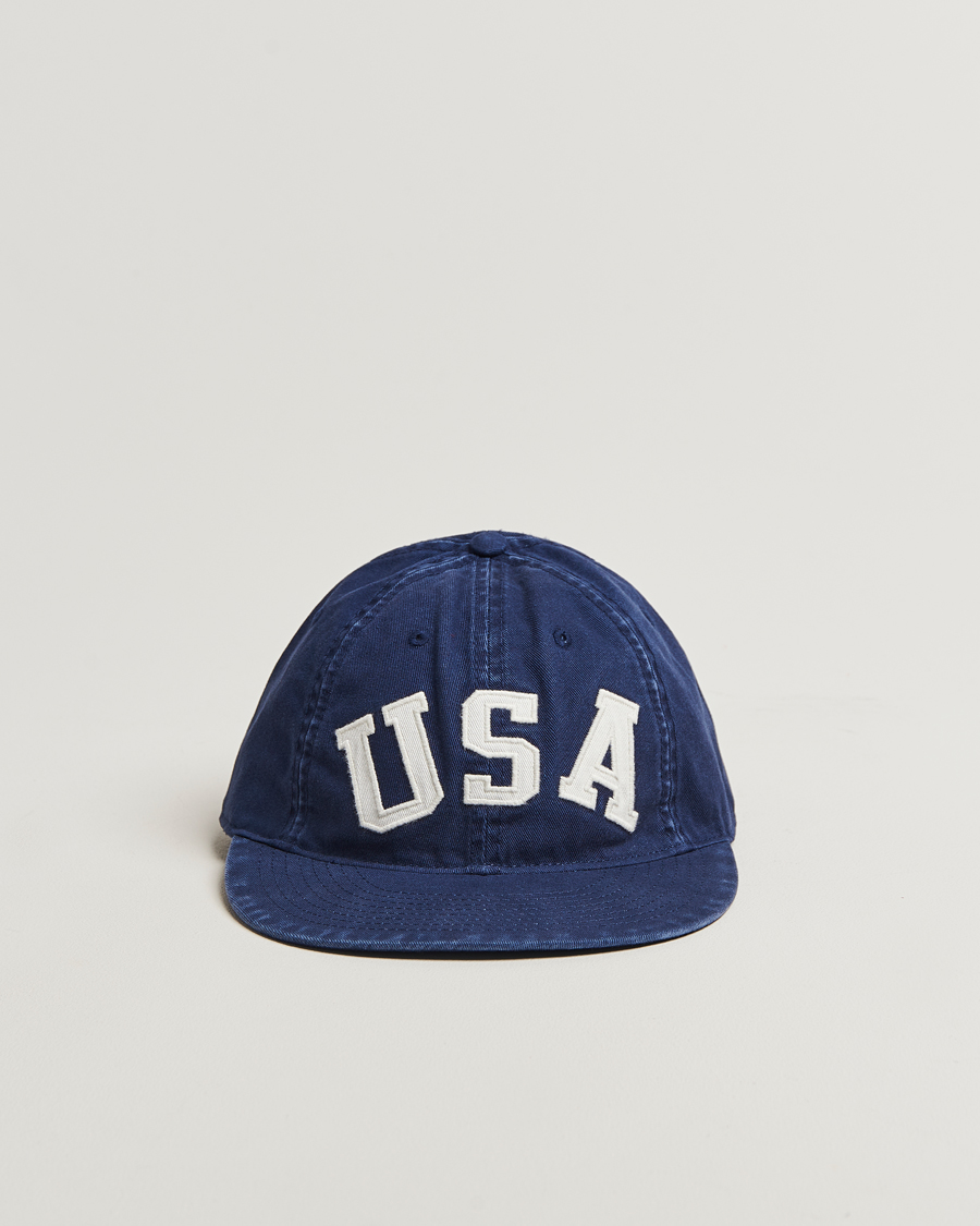 Homme | Bobs Et Casquettes | Polo Ralph Lauren | Cotton Twill USA Cap Newport Navy