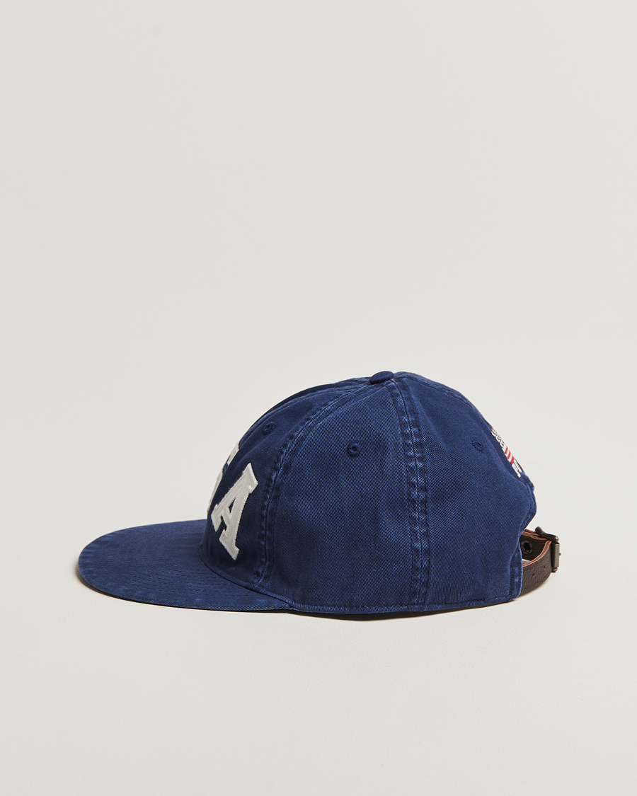 Homme | Bobs Et Casquettes | Polo Ralph Lauren | Cotton Twill USA Cap Newport Navy