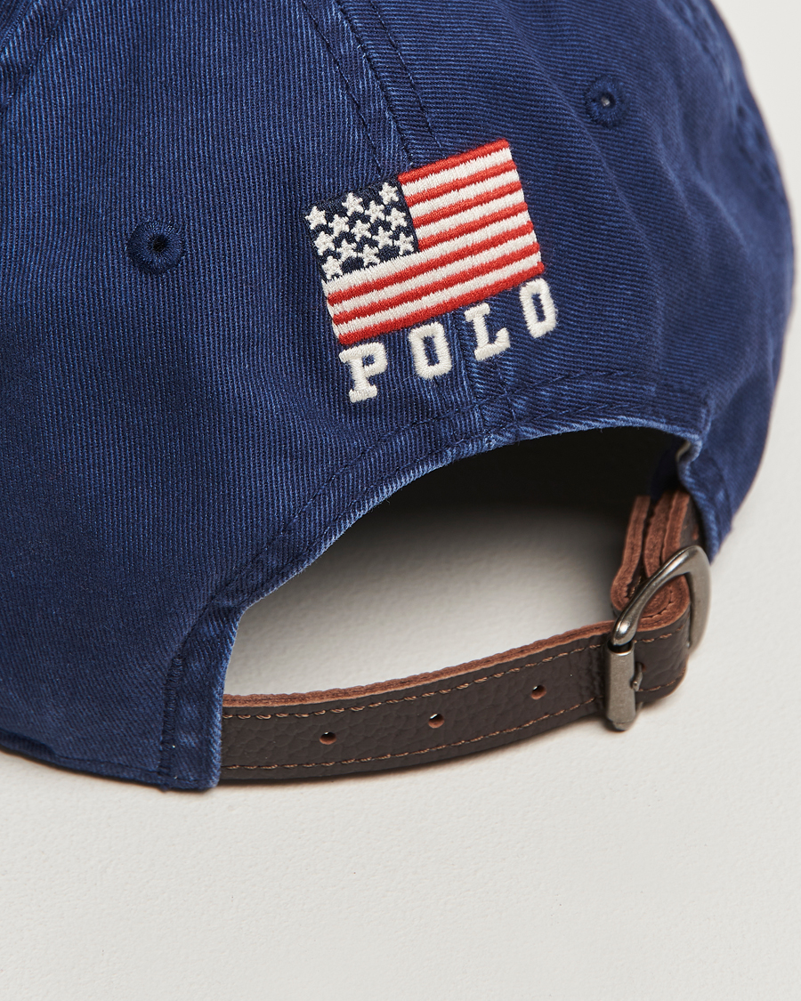 Homme | Bobs Et Casquettes | Polo Ralph Lauren | Cotton Twill USA Cap Newport Navy