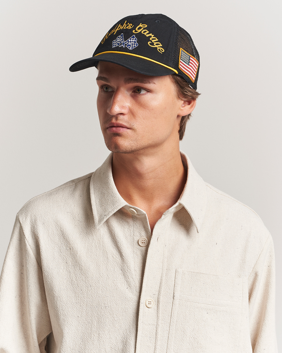 Homme | Bobs Et Casquettes | Polo Ralph Lauren | Vintage Trucker Cap Polo Black