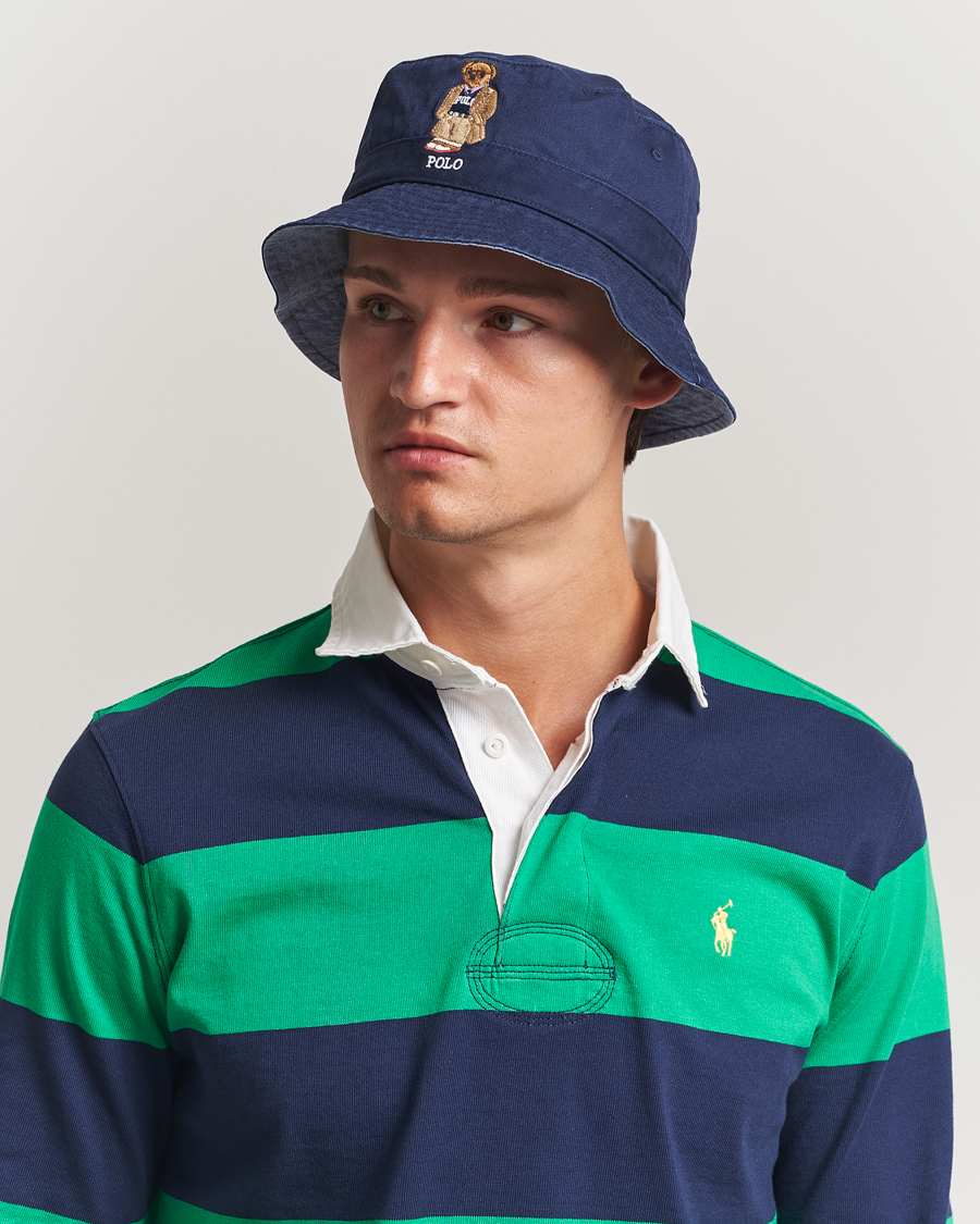 Homme | Bobs Et Casquettes | Polo Ralph Lauren | Loft Bucket Bear Hat Newport Navy