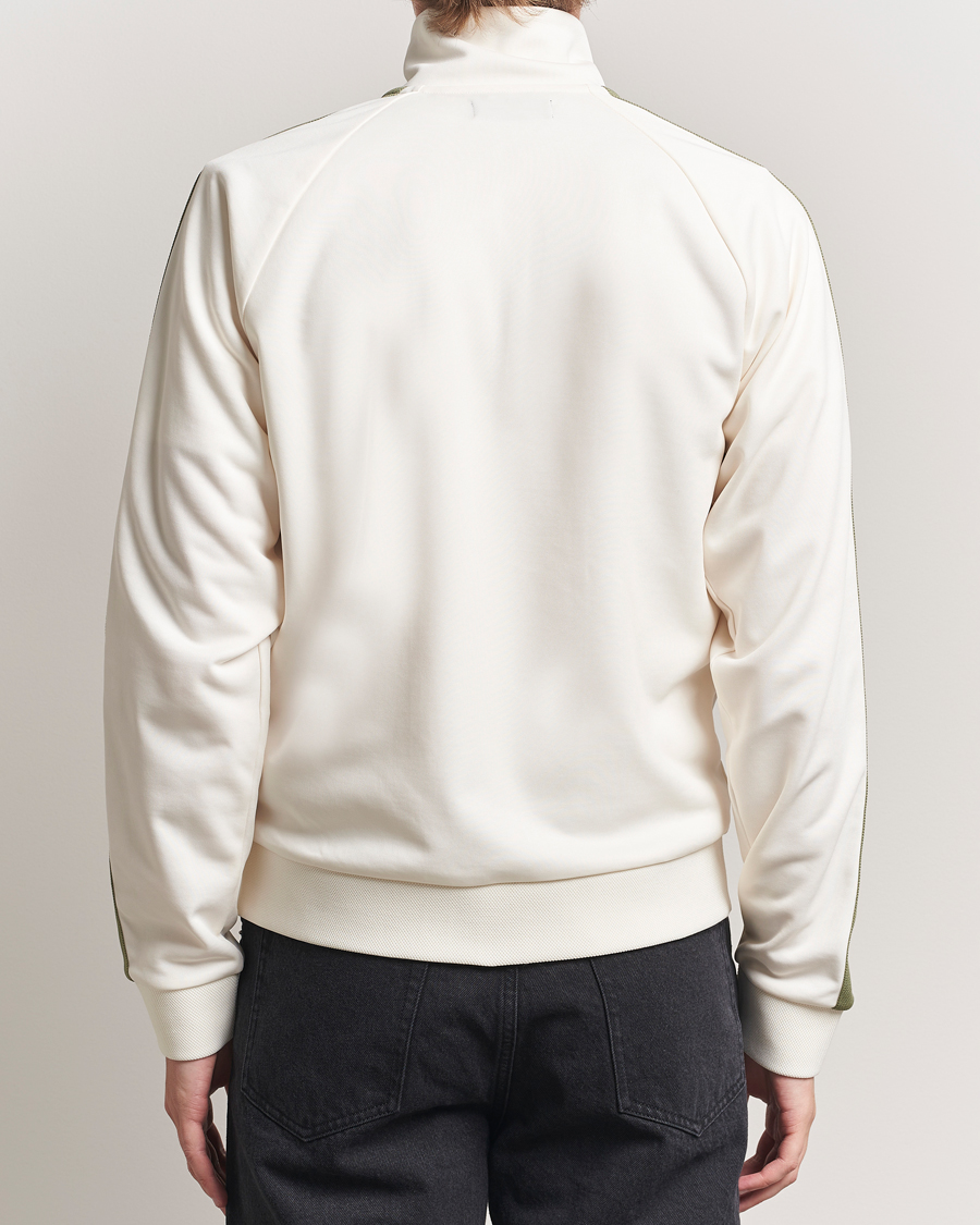 Heren | Truien | Fred Perry | Two Colored Taped Track Jacket Light Ecru