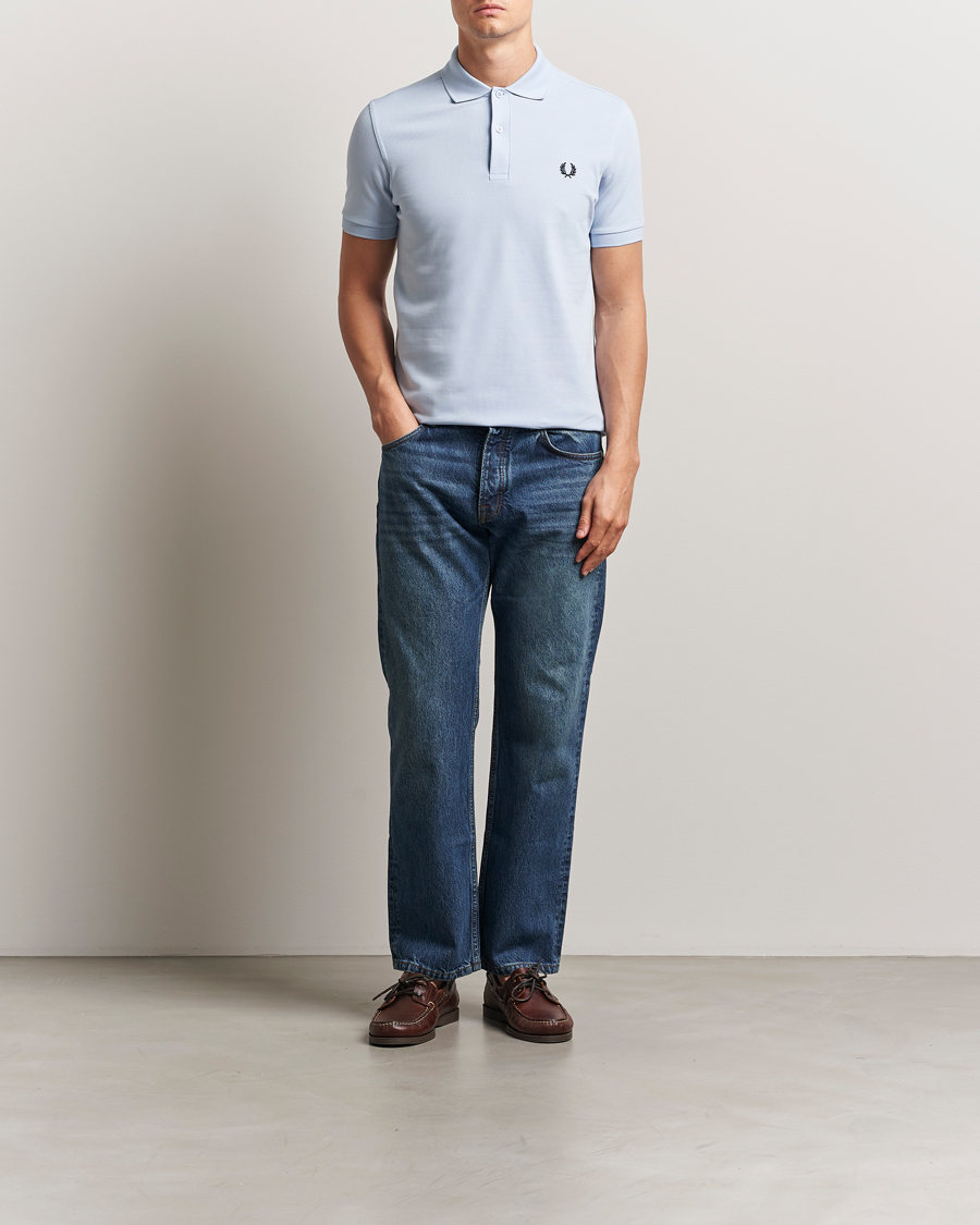 Heren | Polo's | Fred Perry | Plain Polo Shirt Light Smoke