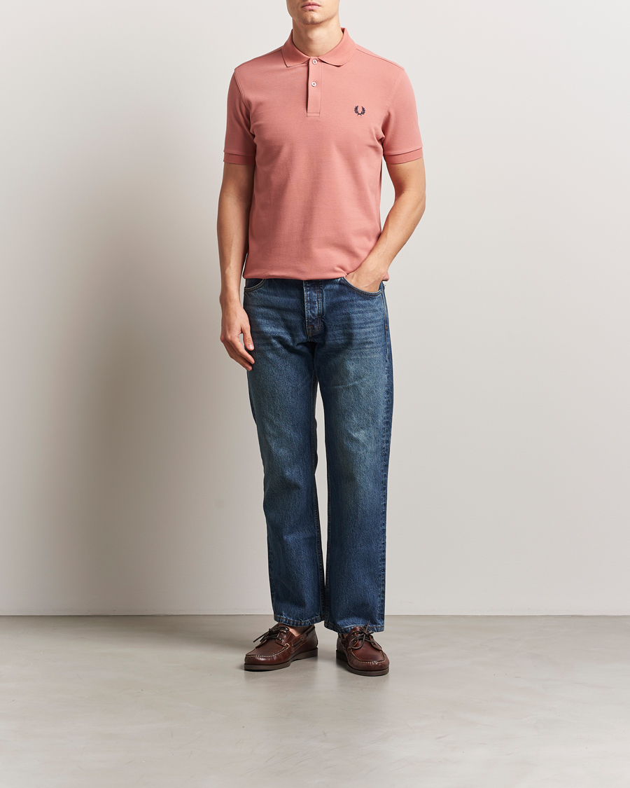 Heren | Polo's | Fred Perry | Plain Polo Shirt PInk