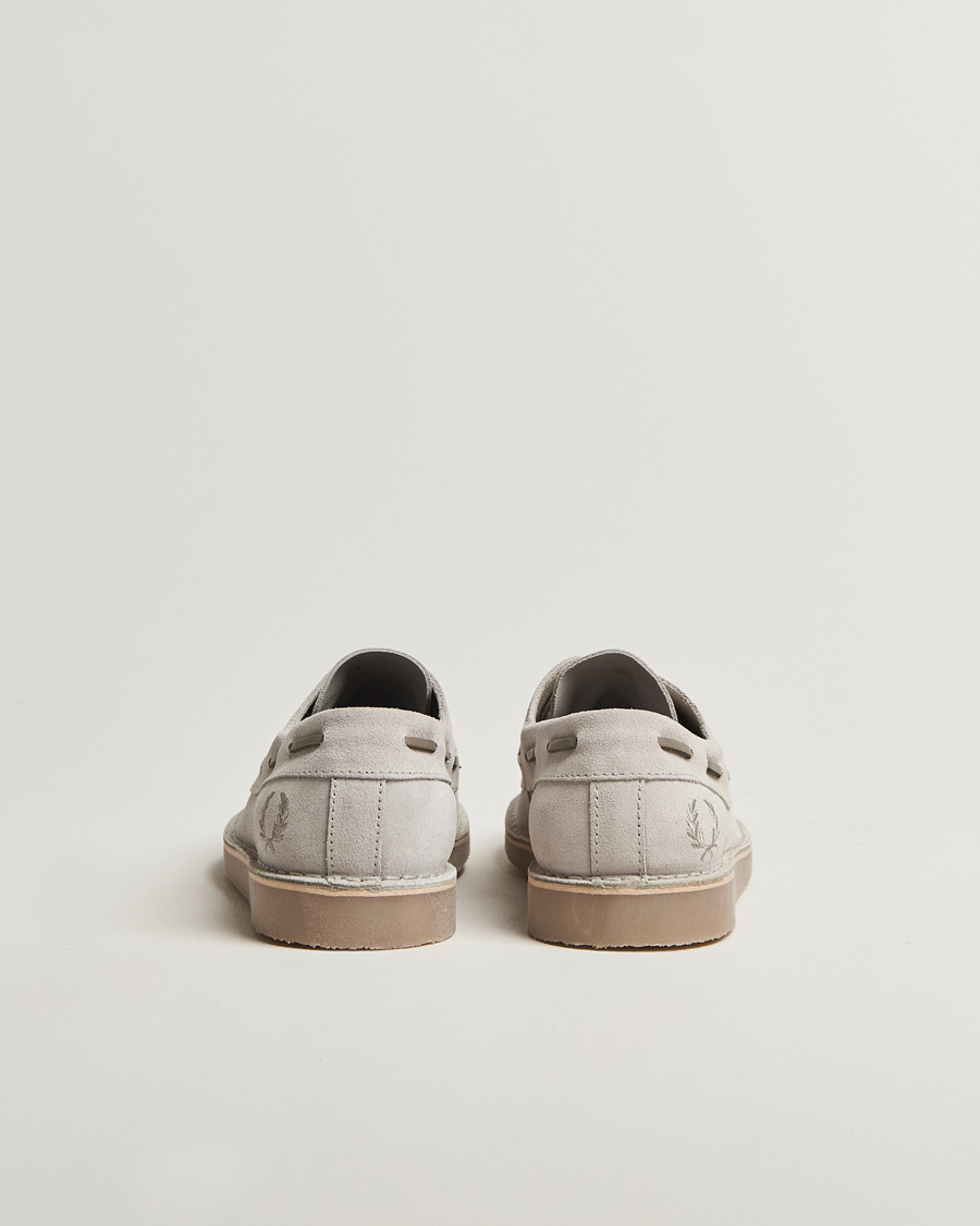 Heren | Instappers | Fred Perry | Meaden Suede Loafer Light Oyster