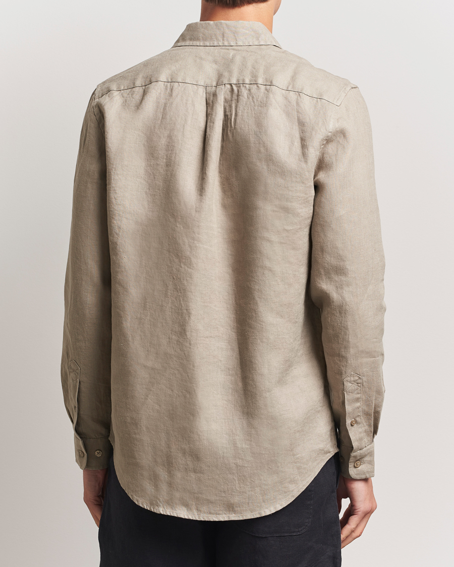 Homme | Chemises | Samsøe Samsøe | Liam Linen Shirt Greige