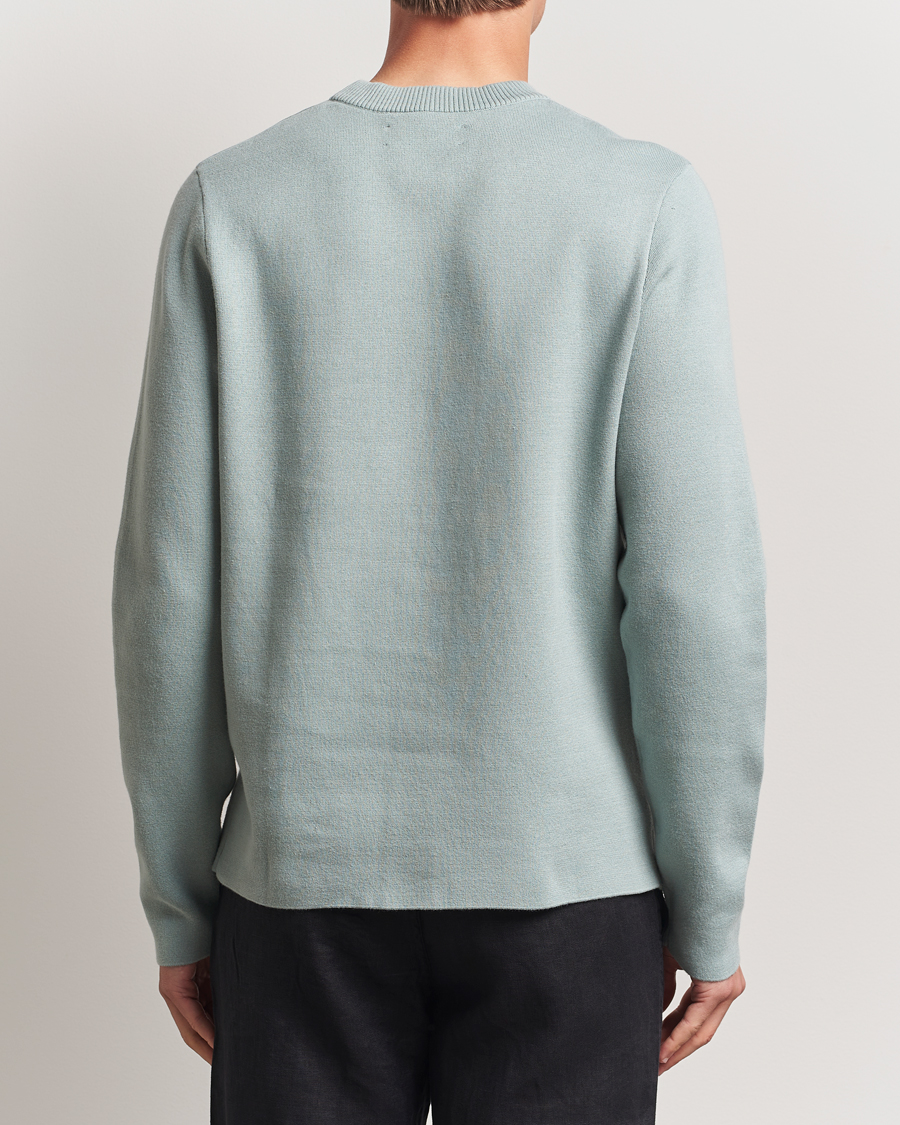Heren | Truien | Samsøe Samsøe | Niklas Crew Neck Sweater Abyss Green