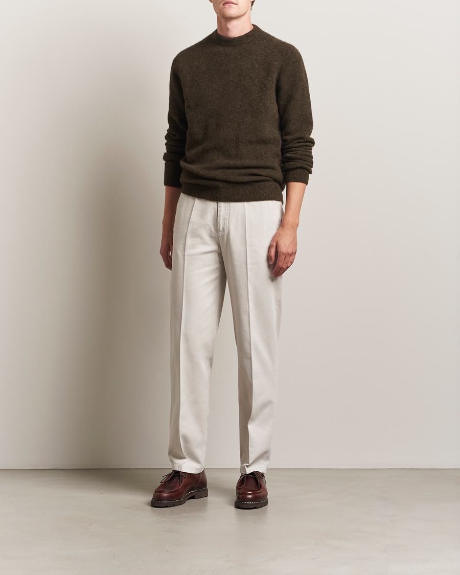 Heren | Broeken | Filippa K | Cotton Chino Trousers Chalk Grey