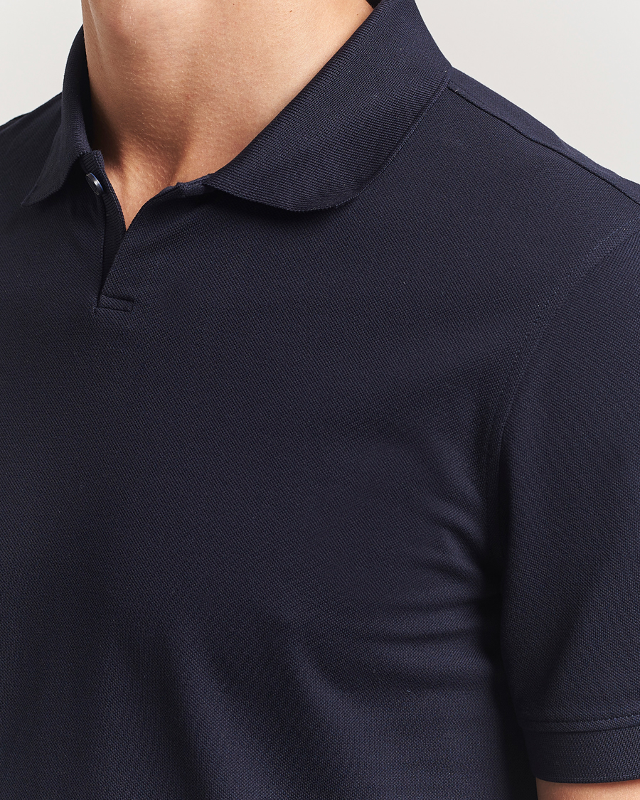 Heren | Polo's | Orlebar Brown | Bruno Organic Cotton Pique Night Iris