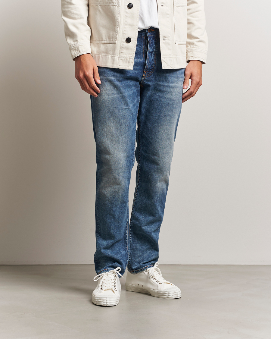 Heren | Jeans | Nudie Jeans | Steady Eddie II Jeans Vacation Blues