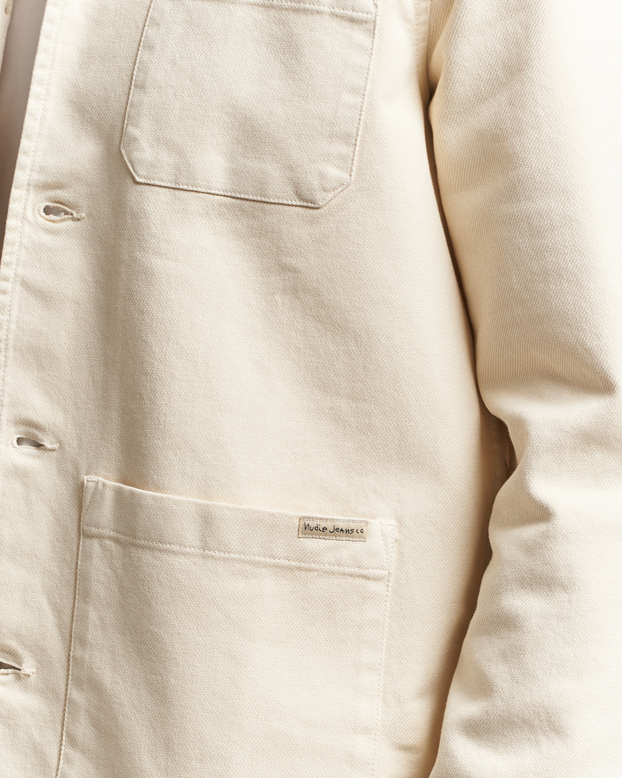 Homme | Chemises | Nudie Jeans | Barney Worker Overshirt Ivory
