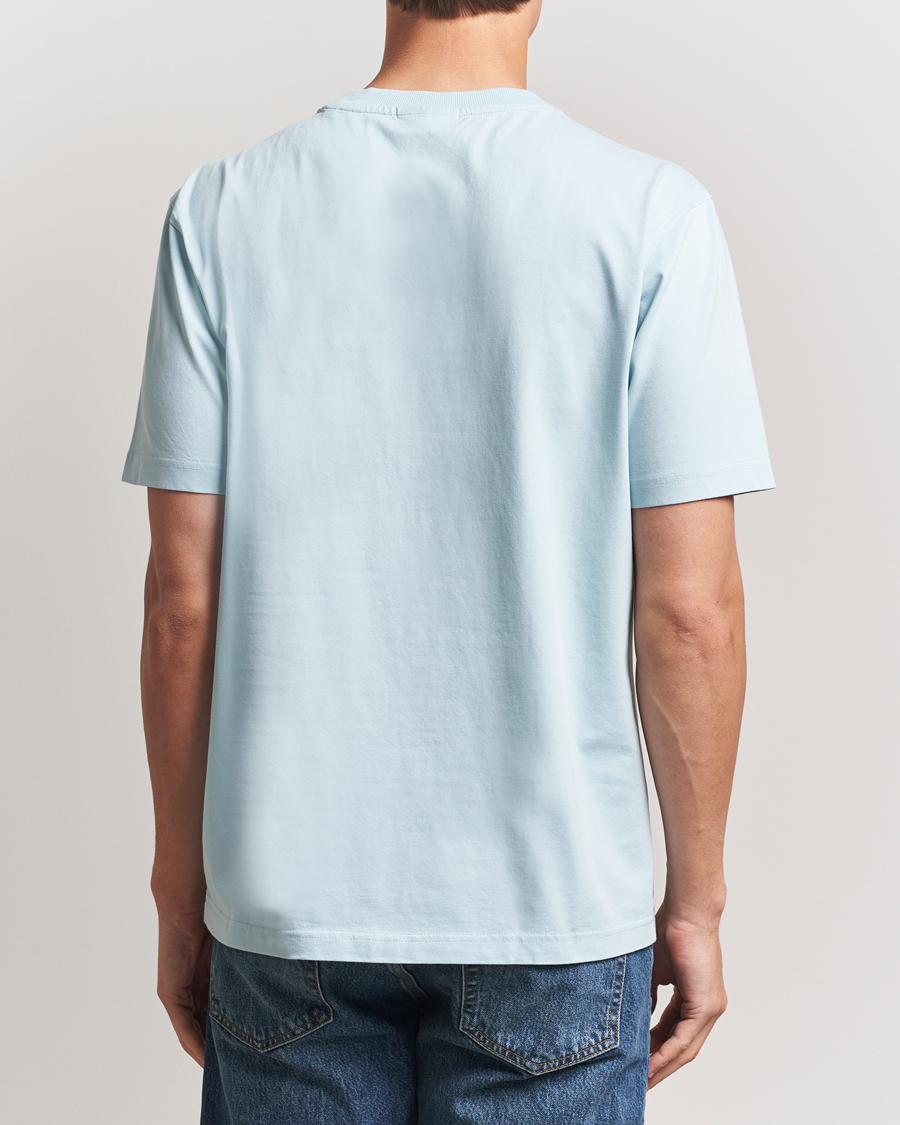 Homme | T-shirts | NN07 | Adam Logo Crew Neck T-Shirt Winter Sky