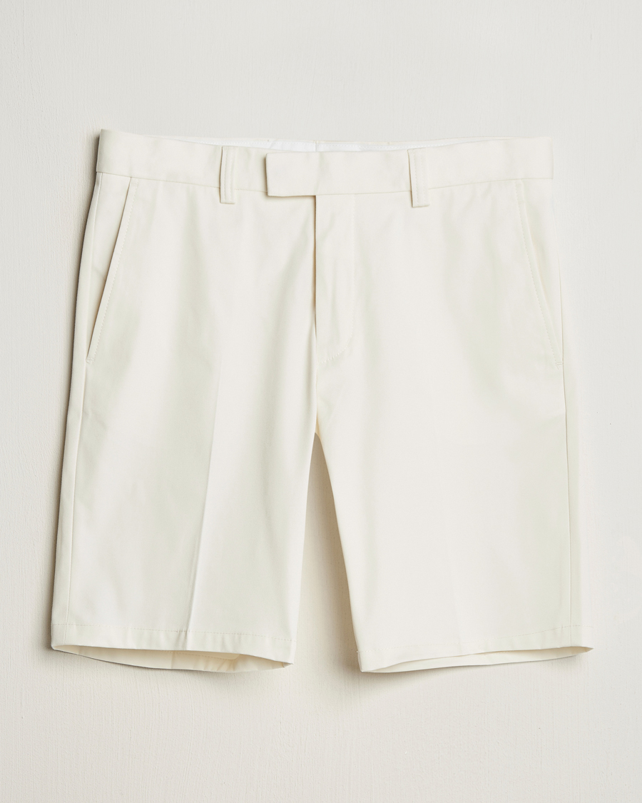 Homme | Shorts | Tiger of Sweden | Tenut Cotton Shorts Soft White