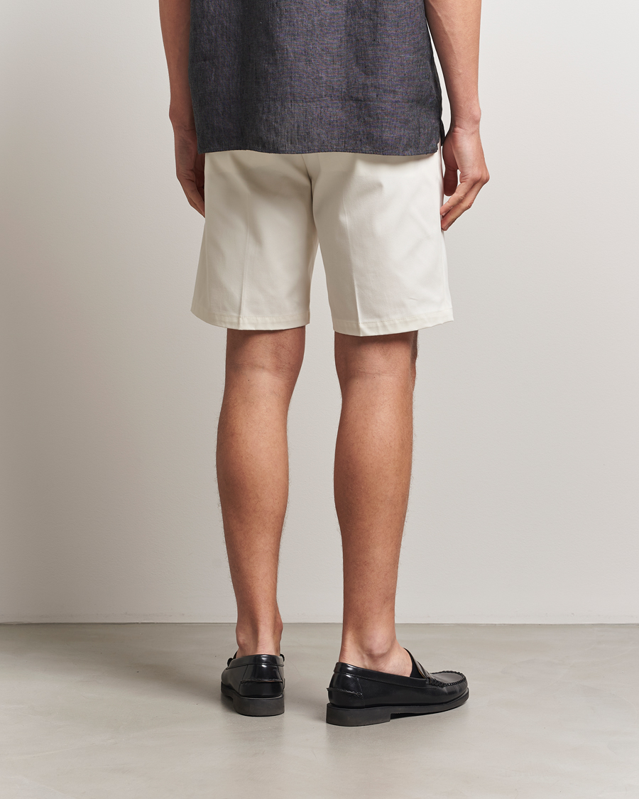 Homme | Shorts | Tiger of Sweden | Tenut Cotton Shorts Soft White