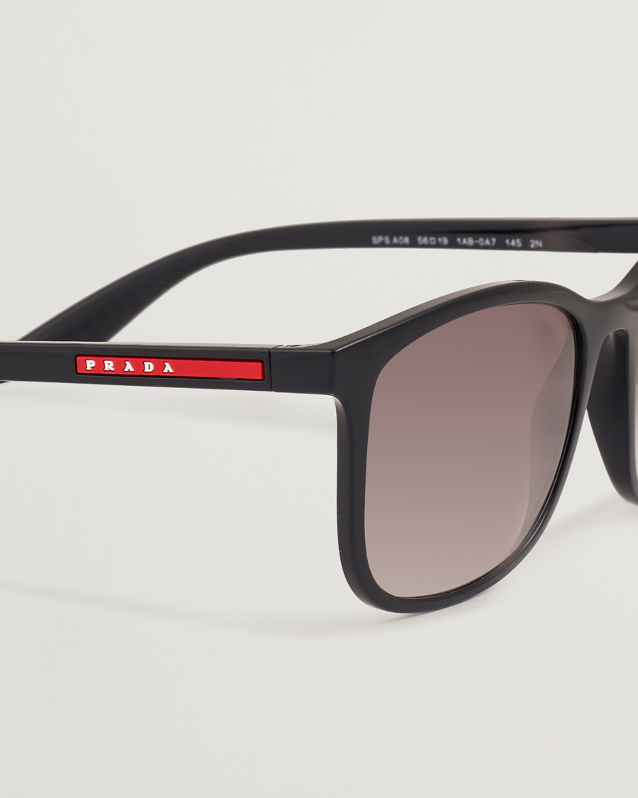 Heren | Zonnebrillen | Prada Linea Rossa | 0PS A08S Sunglasses Black