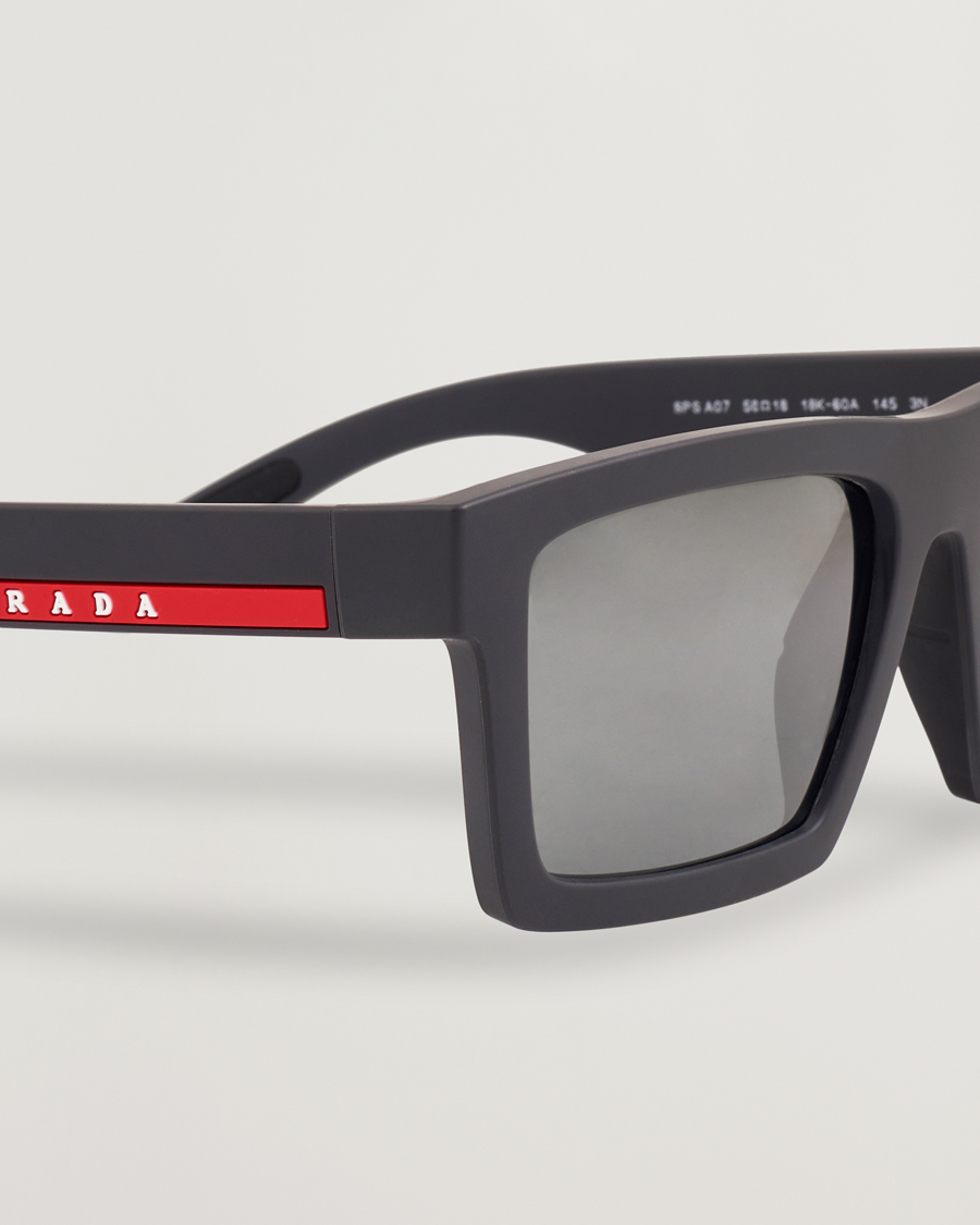 Heren | Zonnebrillen | Prada Linea Rossa | 0PS A07S Sunglasses Grey/Black