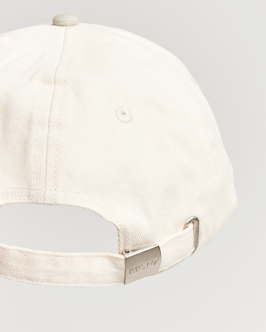 Homme | Bobs Et Casquettes | NN07 | Logo Cap Sage Green/Off White