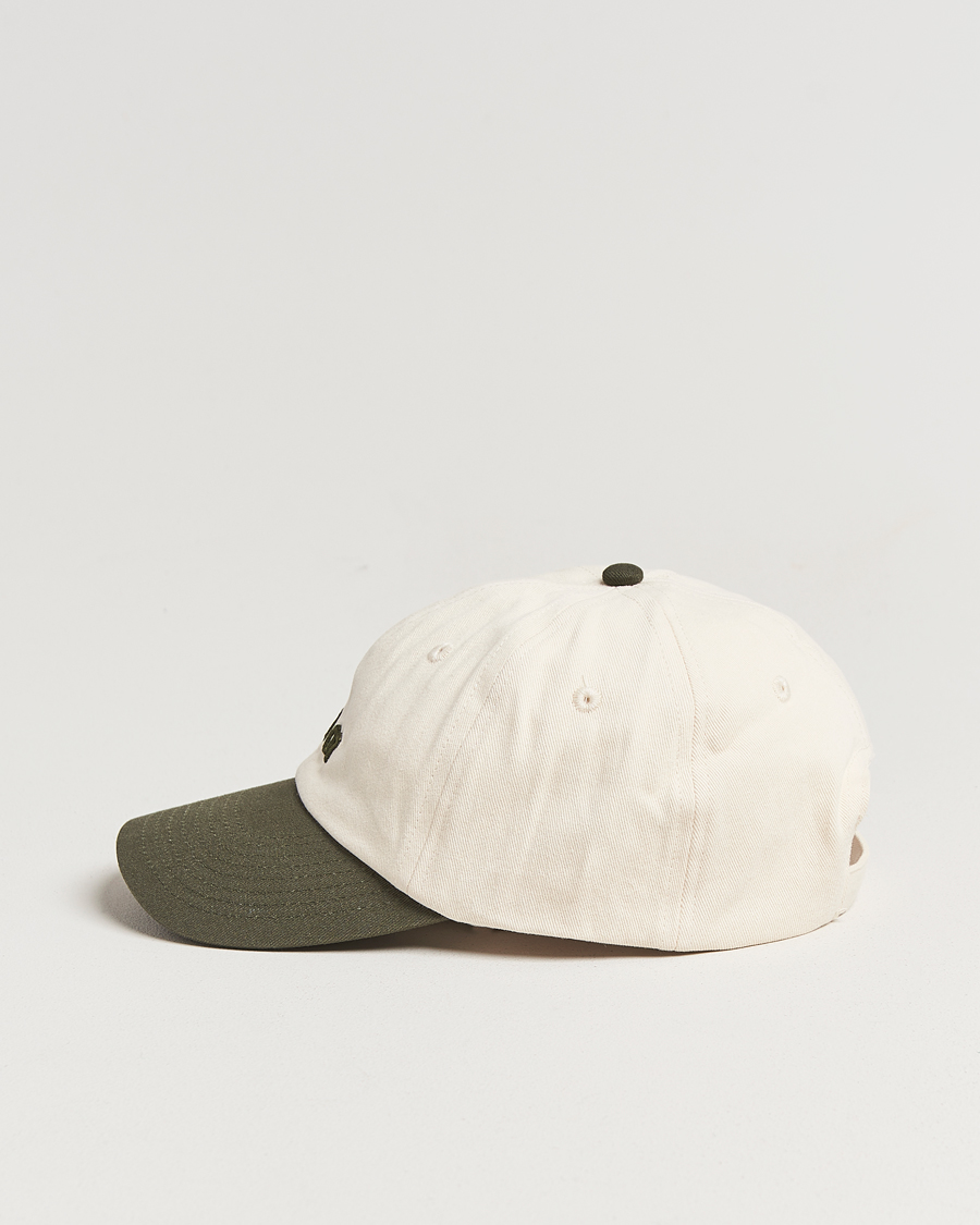 Homme | Bobs Et Casquettes | NN07 | Logo Cap Croc Green/Off White